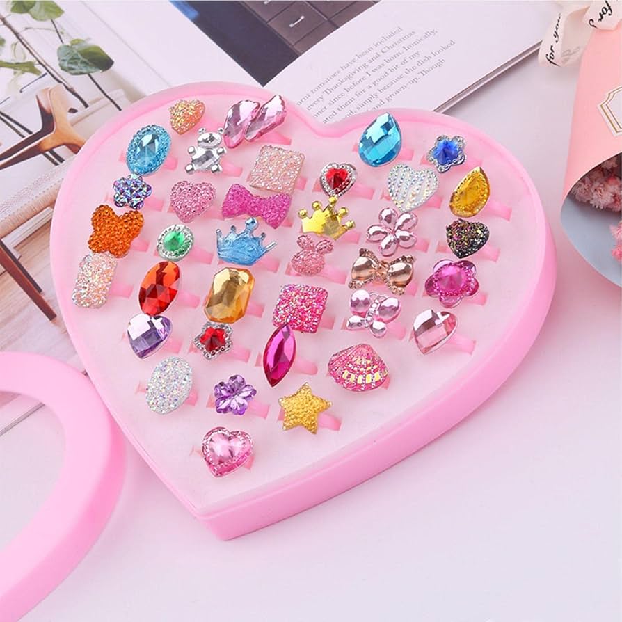 Princess Treasure Ring Box – 36 Rings