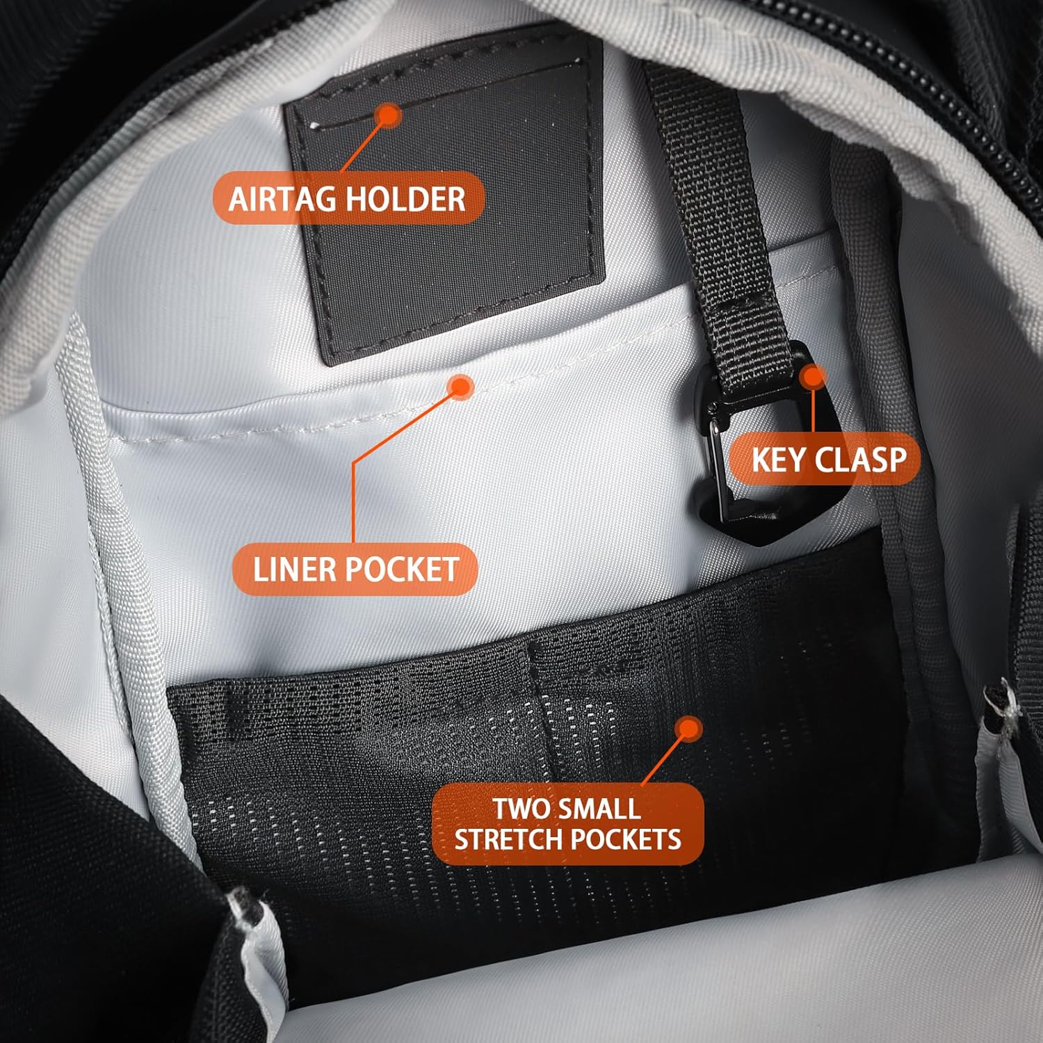 Magnetic Sports Gym Bag - Black