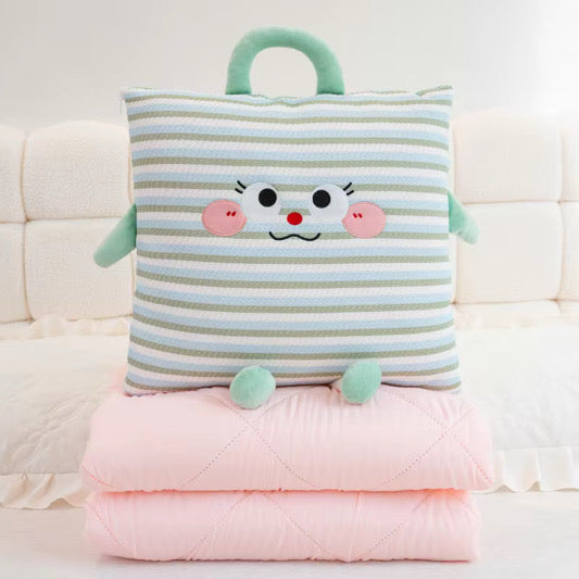 2-in-1 Plush Pillow Blanket
