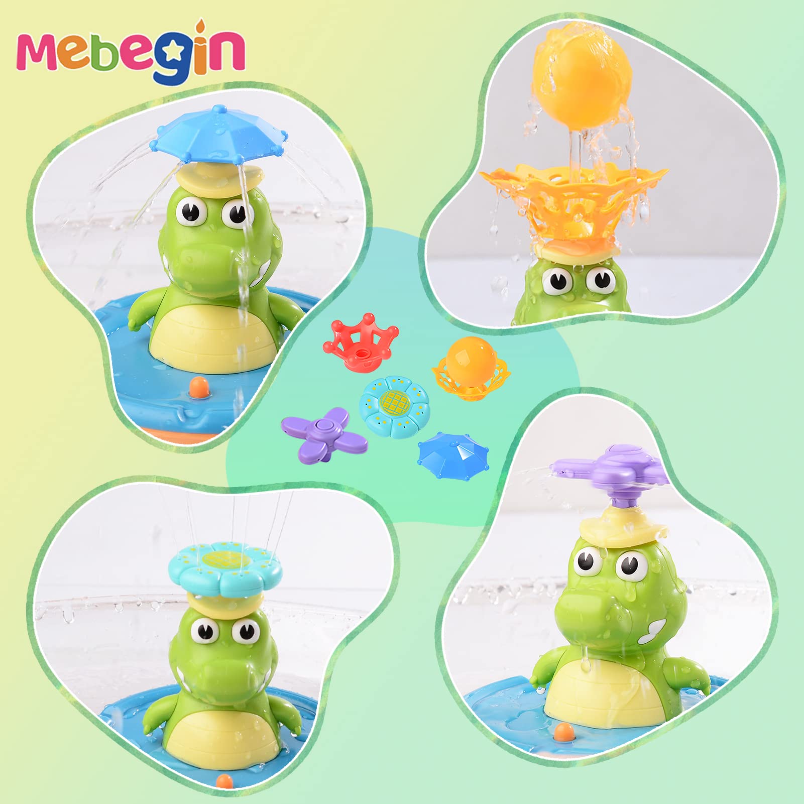 Crocodile Fountain Bath Toy