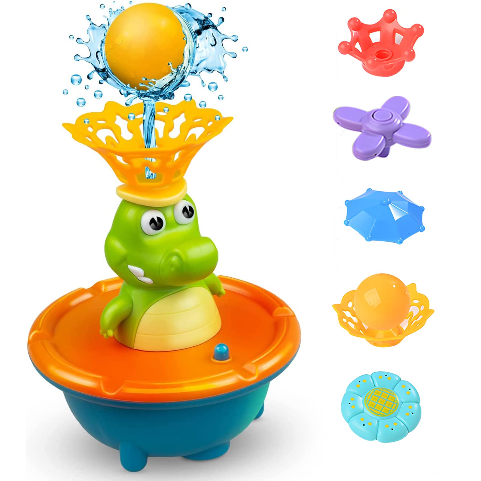 Crocodile Fountain Bath Toy