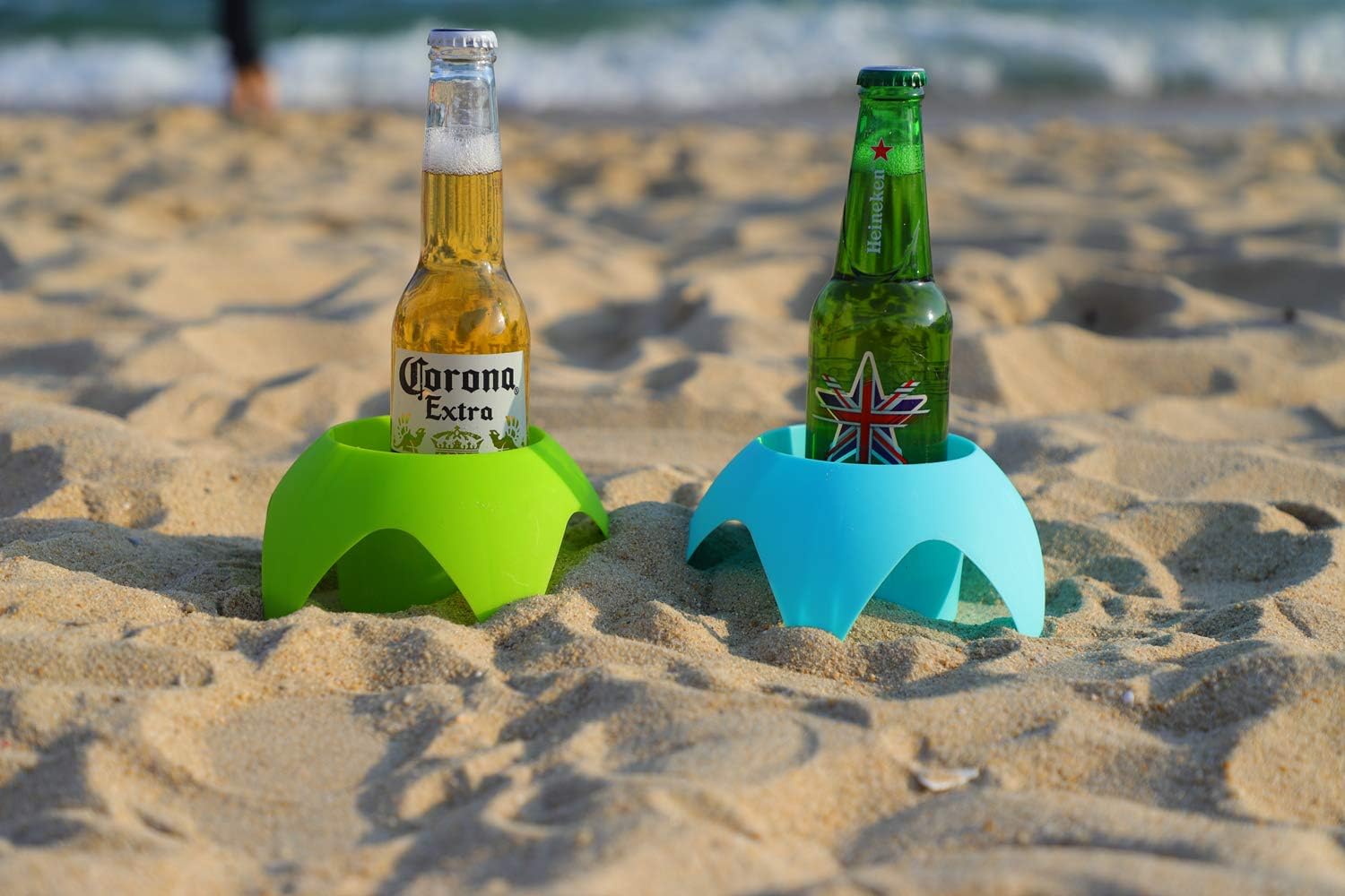 Beach Drink Cup Holder Sand Coasters