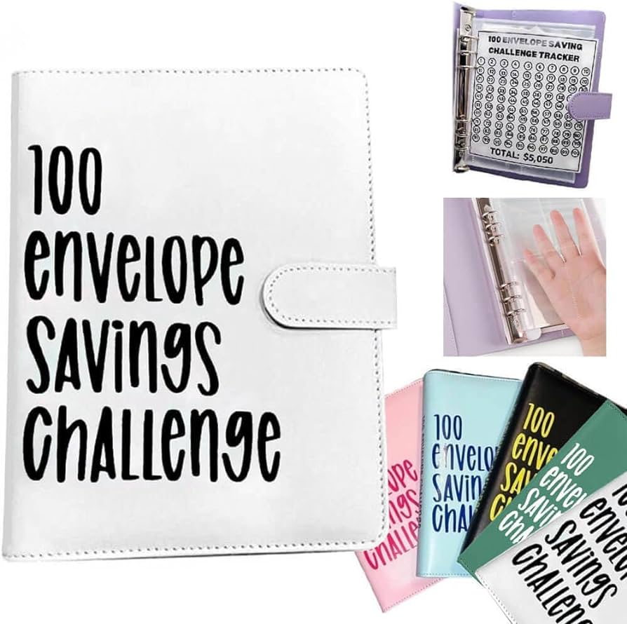 100 Envelope Savings Challenge Binder