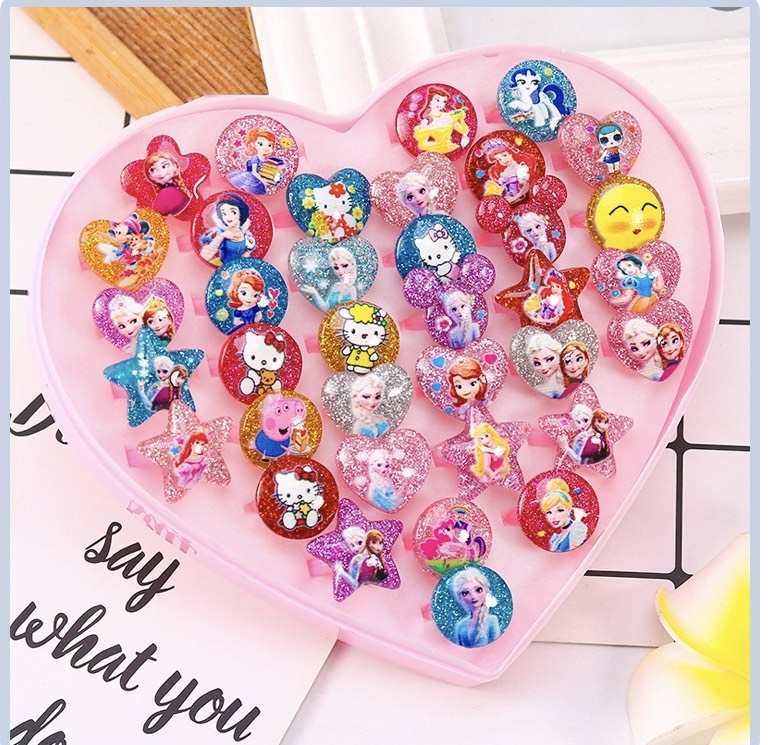 Princess Treasure Ring Box – 36 Rings