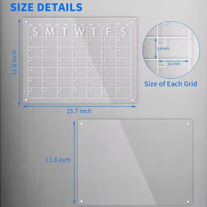 Calendar & Blank Board