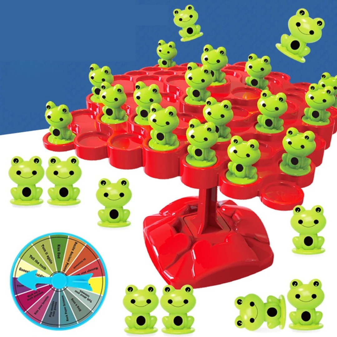 Frog Balance Tree Toy