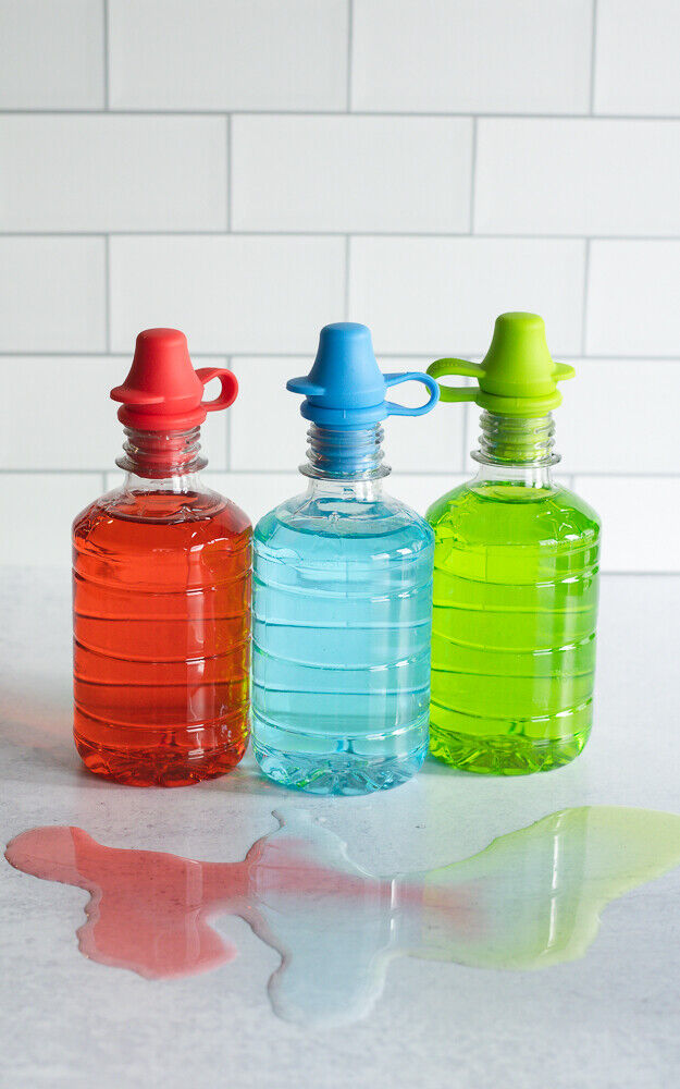 x3 Silicone Water Bottle Topper