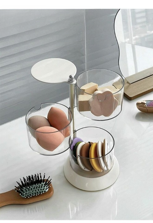 Cosmetic Rotating Box Storage