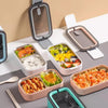 Double layer lunch box