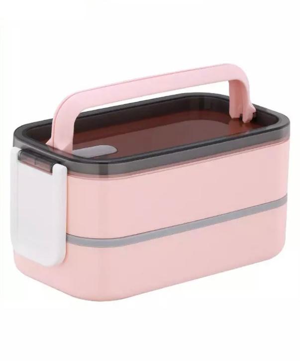 Double layer lunch box